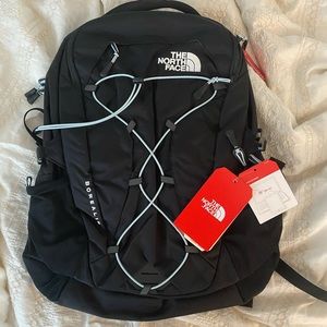 North face borealis women black backpack